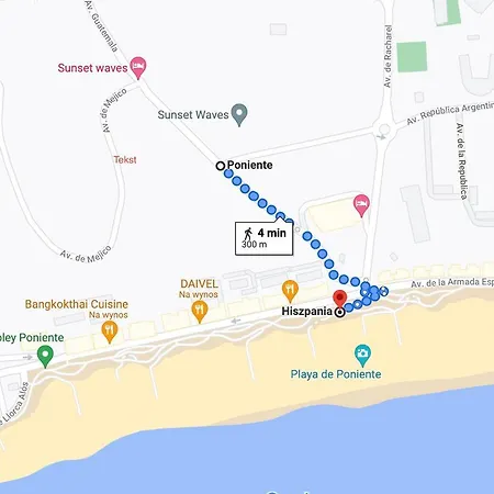 Sunset Waves Sea View